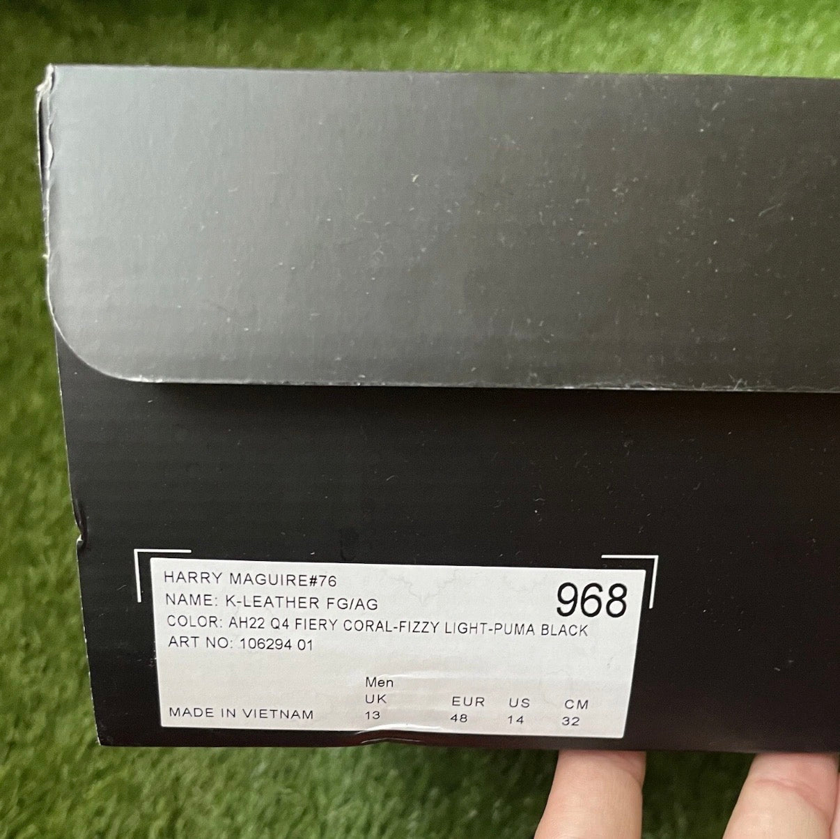 Match issued Harry Maguire Puma Ultra FG