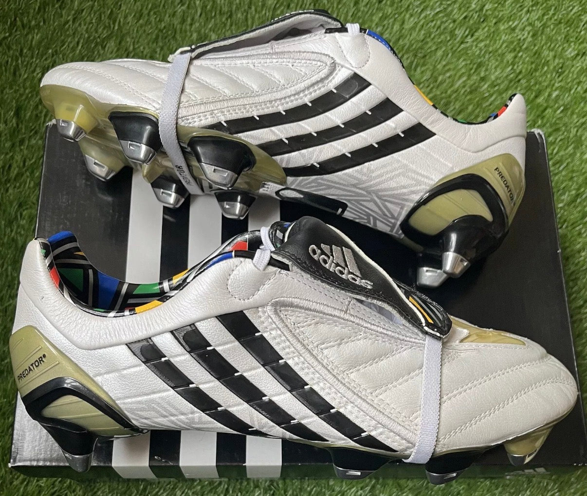 Classic adidas predator football boots from 2007
