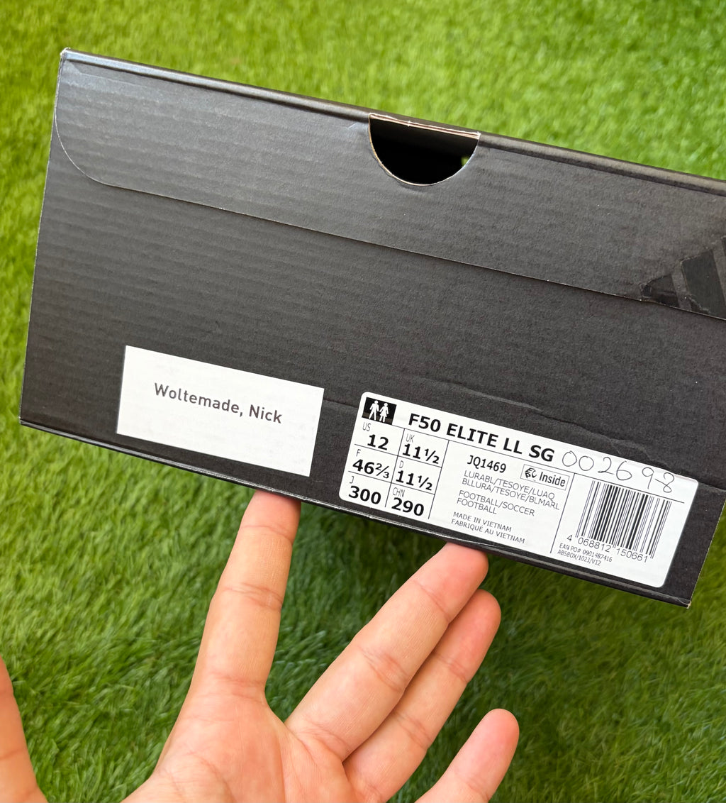 Adidas F50 Elite SG Laceless Nick Woltemade Issue
