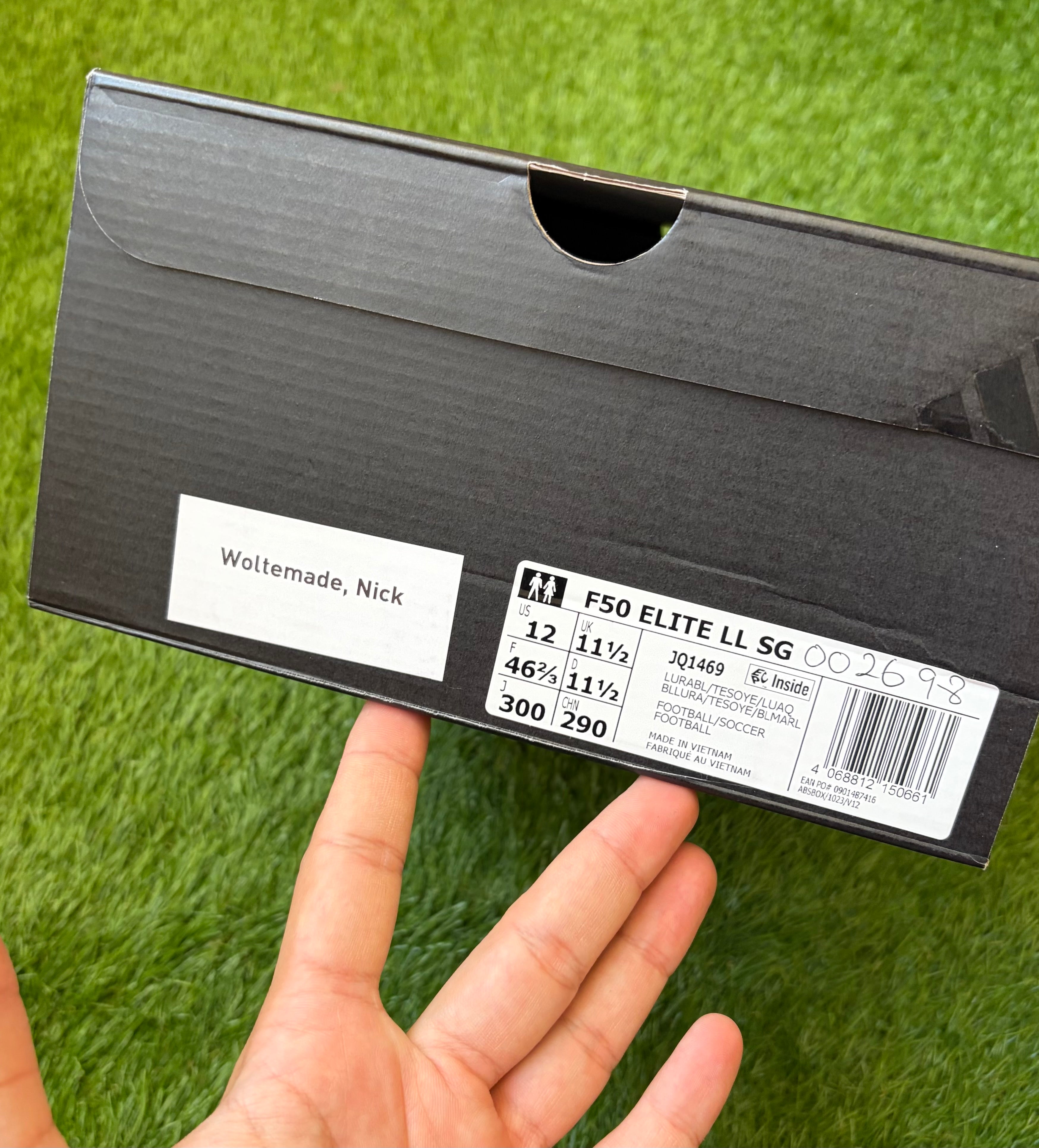 Adidas F50 Elite SG Laceless Nick Woltemade Issue